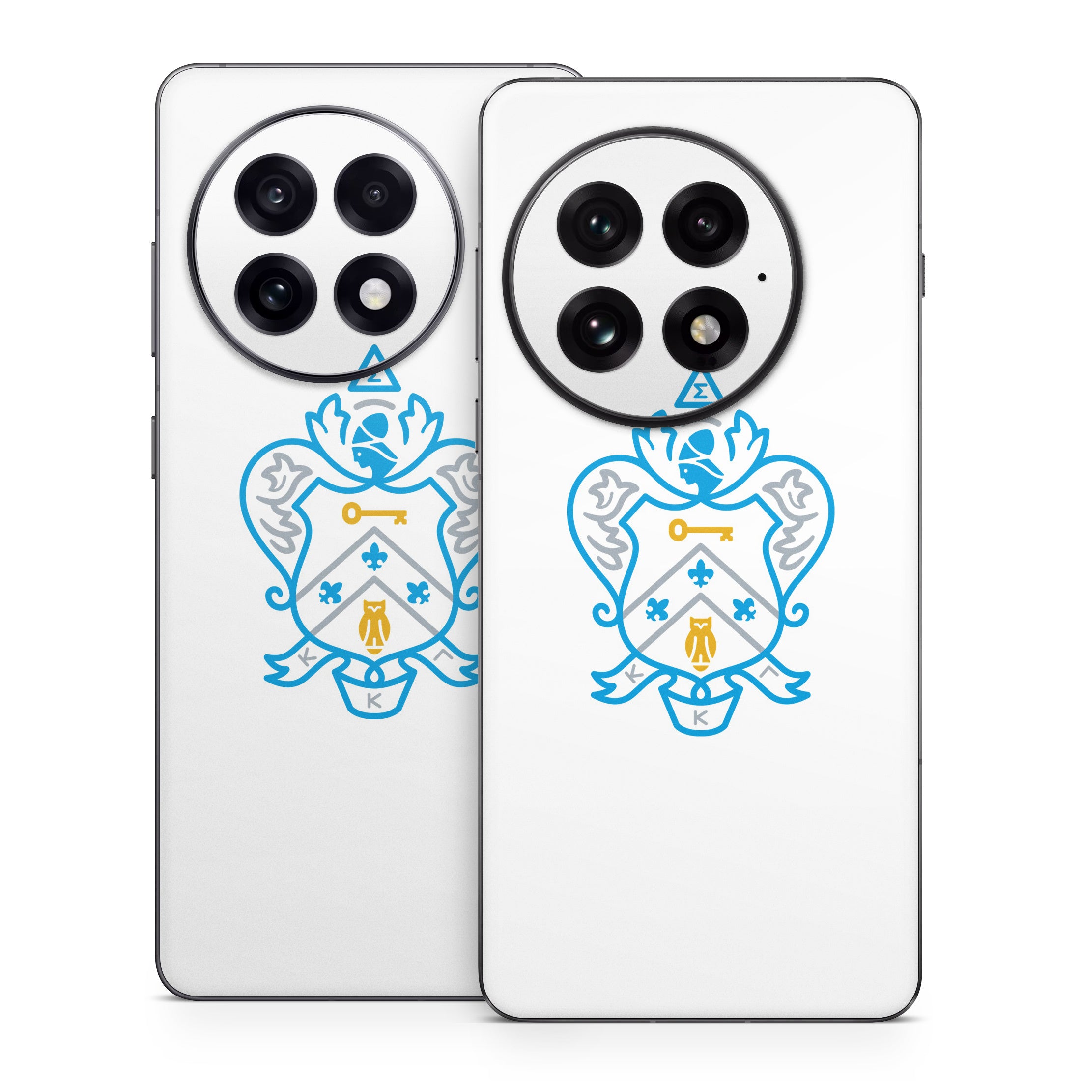 Kappa Kappa Gamma Coat of Arms White - OnePlus 13 Skin