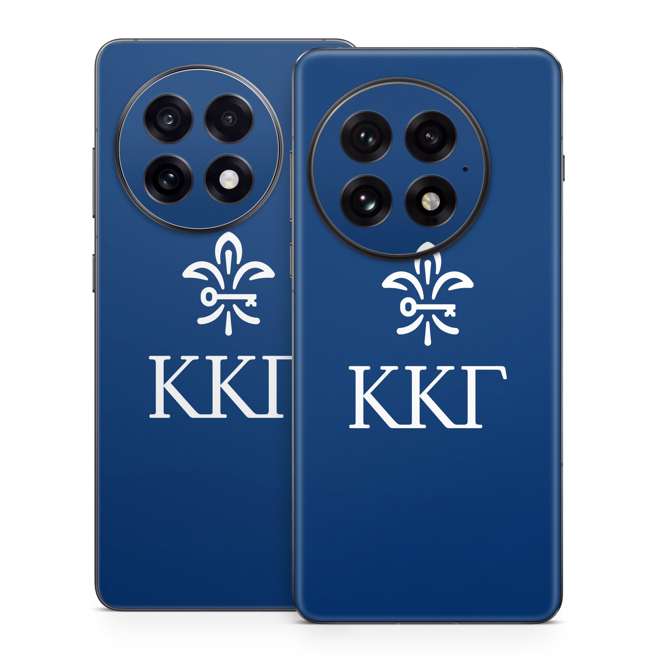 Kappa Kappa Gamma Letterkey Vertical Kappa Blue - OnePlus 13 Skin