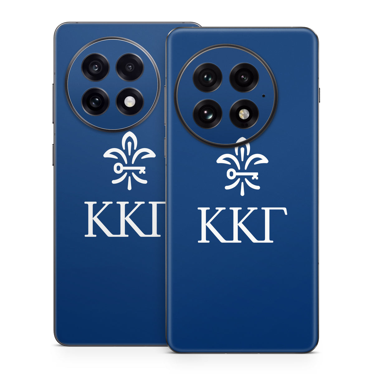 Kappa Kappa Gamma Letterkey Vertical Kappa Blue - OnePlus 13 Skin