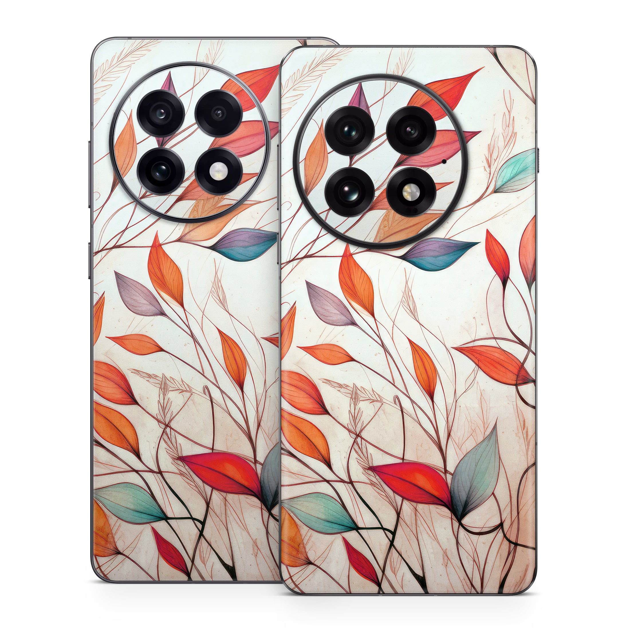 Leaf Sketches - OnePlus 13 Skin