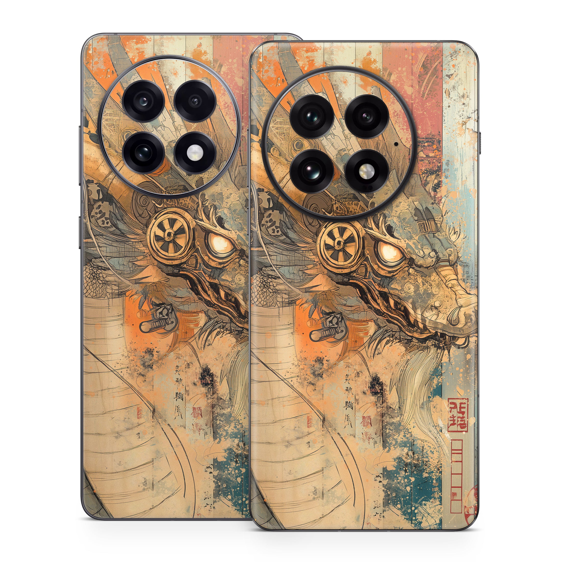 Orange Dragon - OnePlus 13 Skin