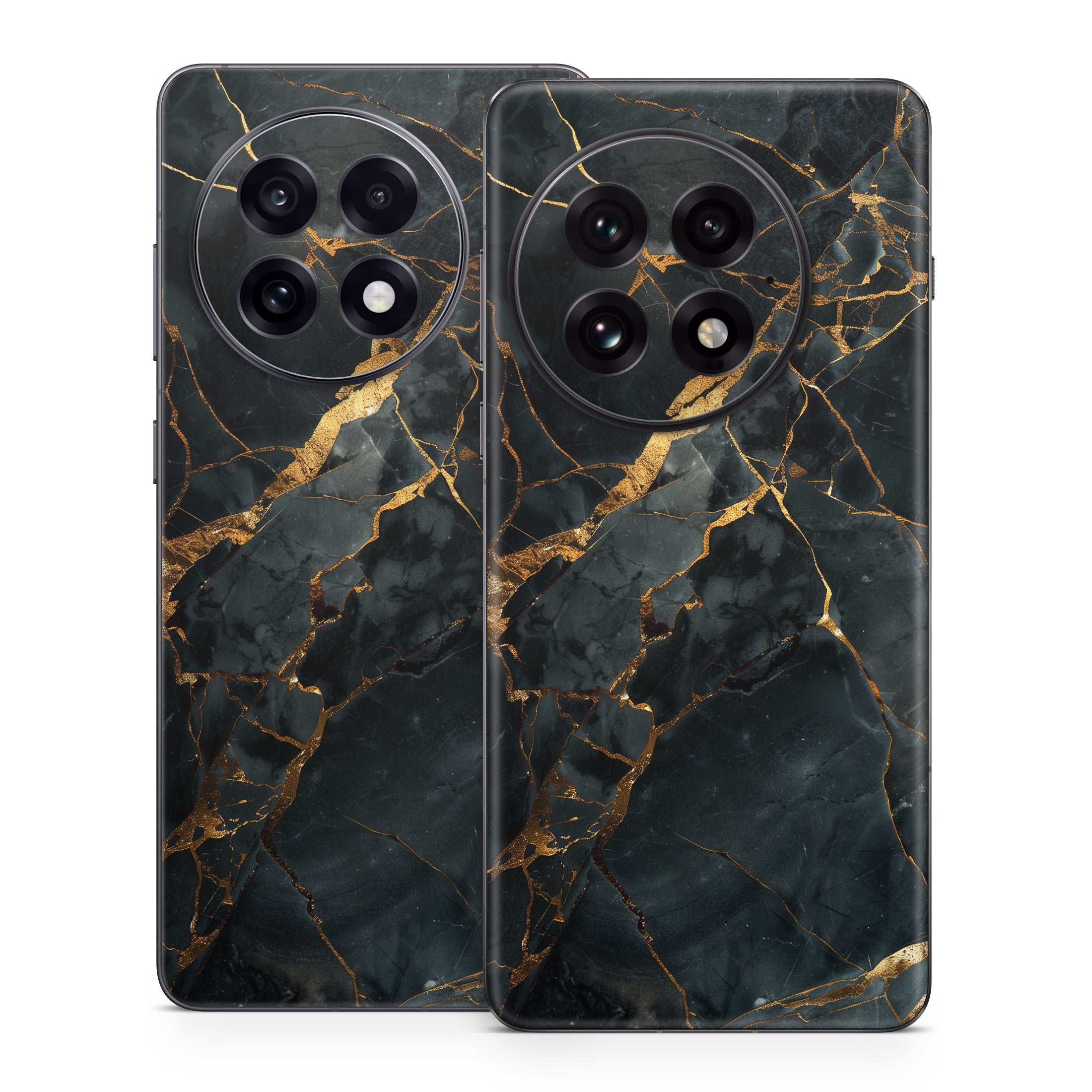 Repaired Black Marble - OnePlus 13 Skin