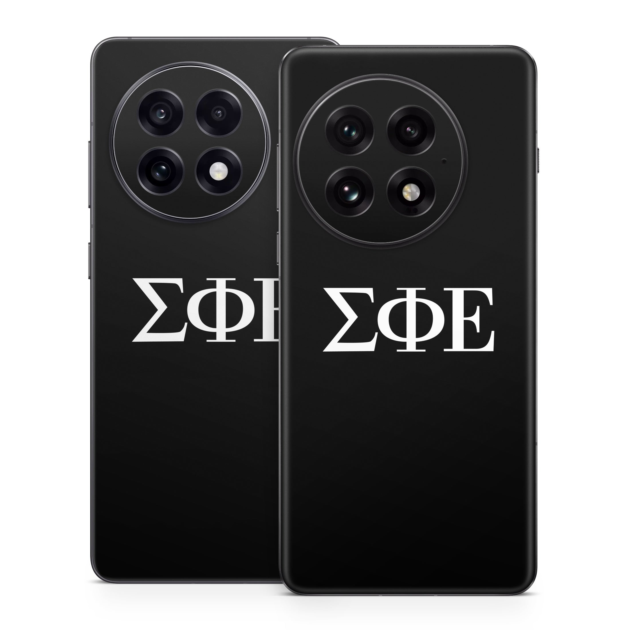 Sigma Phi Epsilon Greek Letters Black - OnePlus 13 Skin