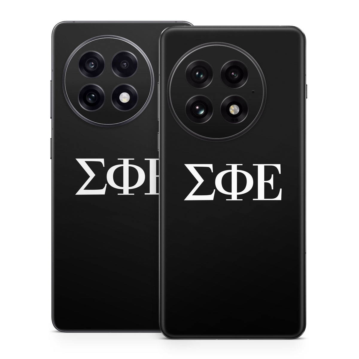 Sigma Phi Epsilon Greek Letters Black - OnePlus 13 Skin