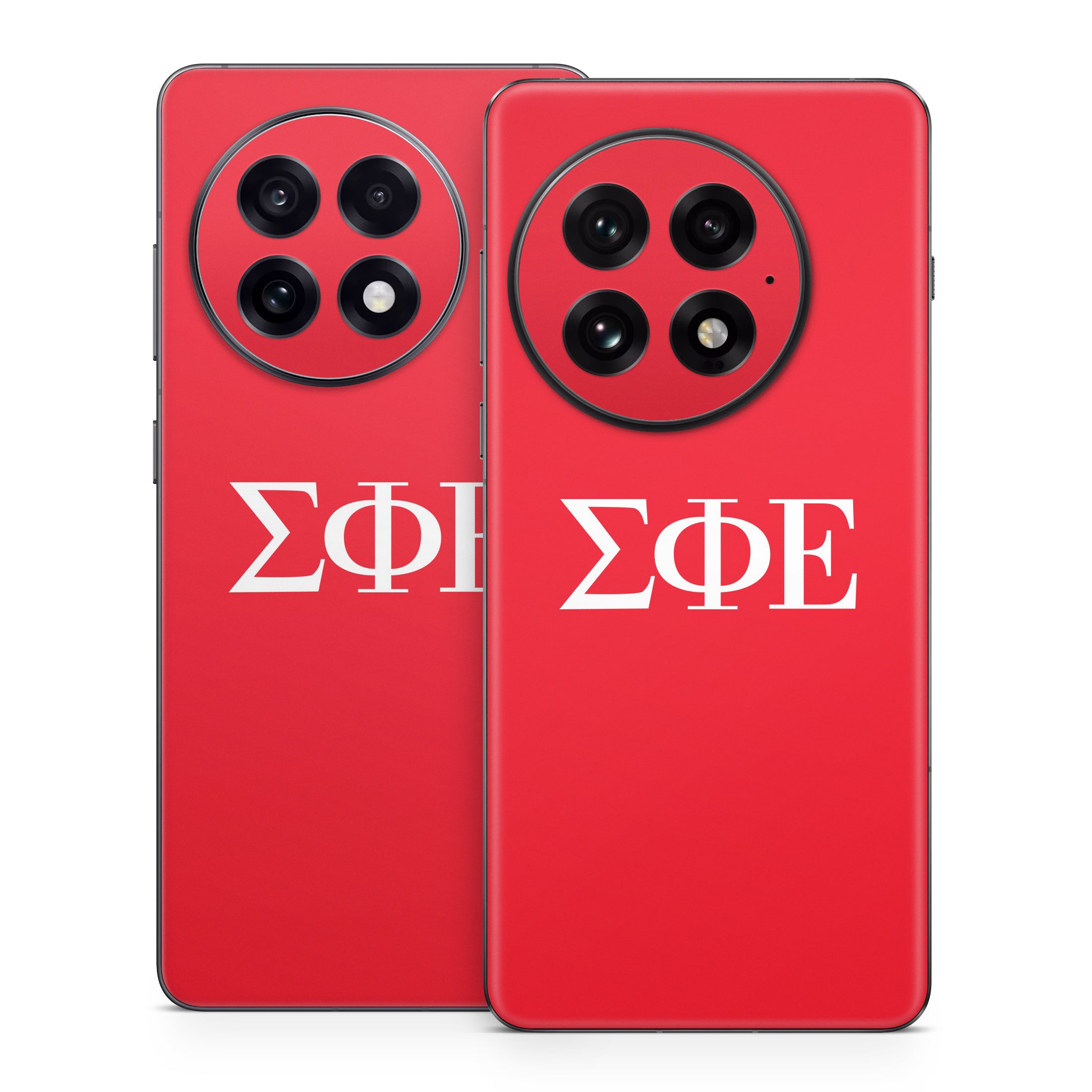 Sigma Phi Epsilon Greek Letters Red - OnePlus 13 Skin