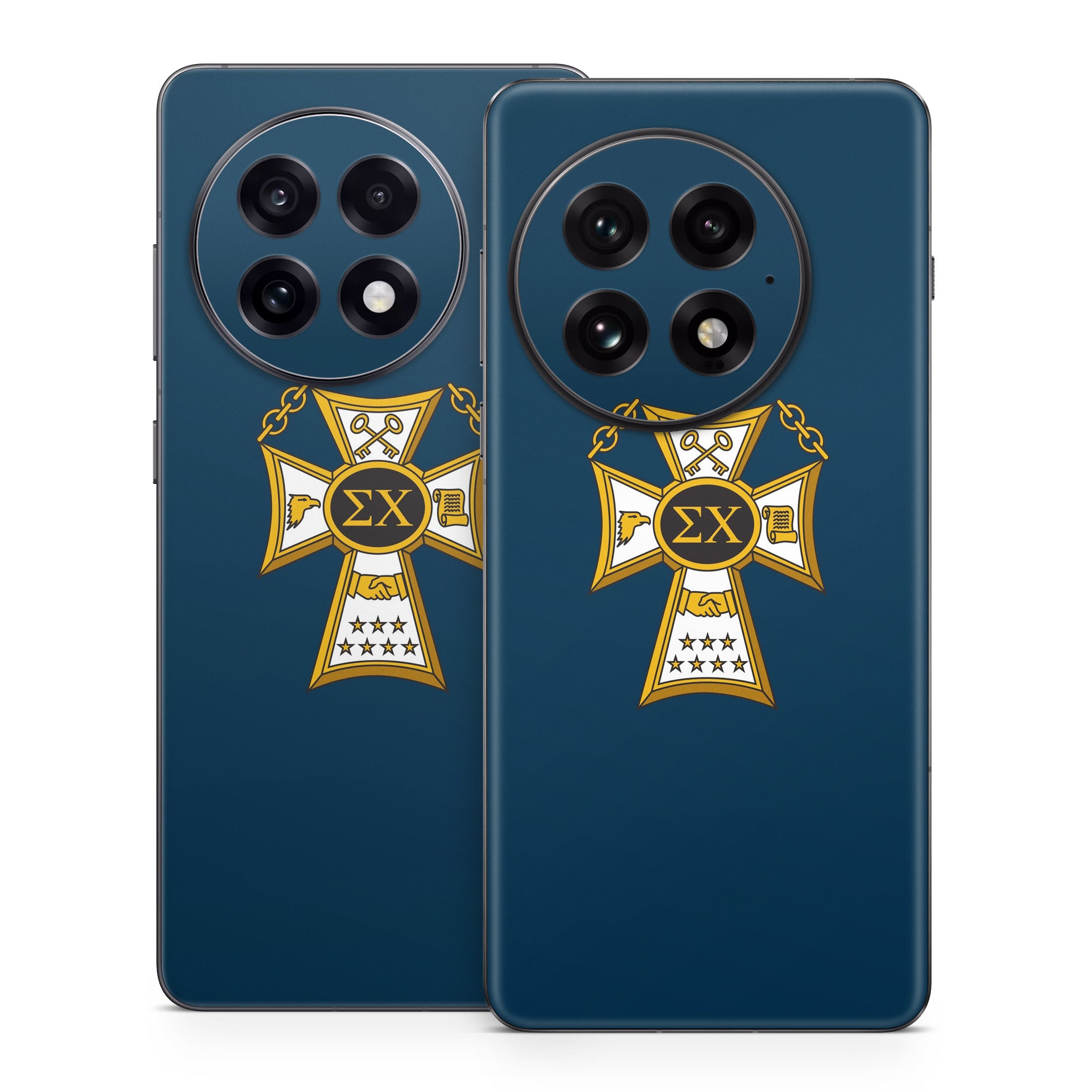 Sigma Chi Badge Navy - OnePlus 13 Skin