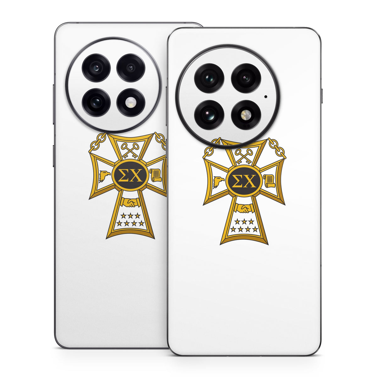 Sigma Chi Badge White - OnePlus 13 Skin