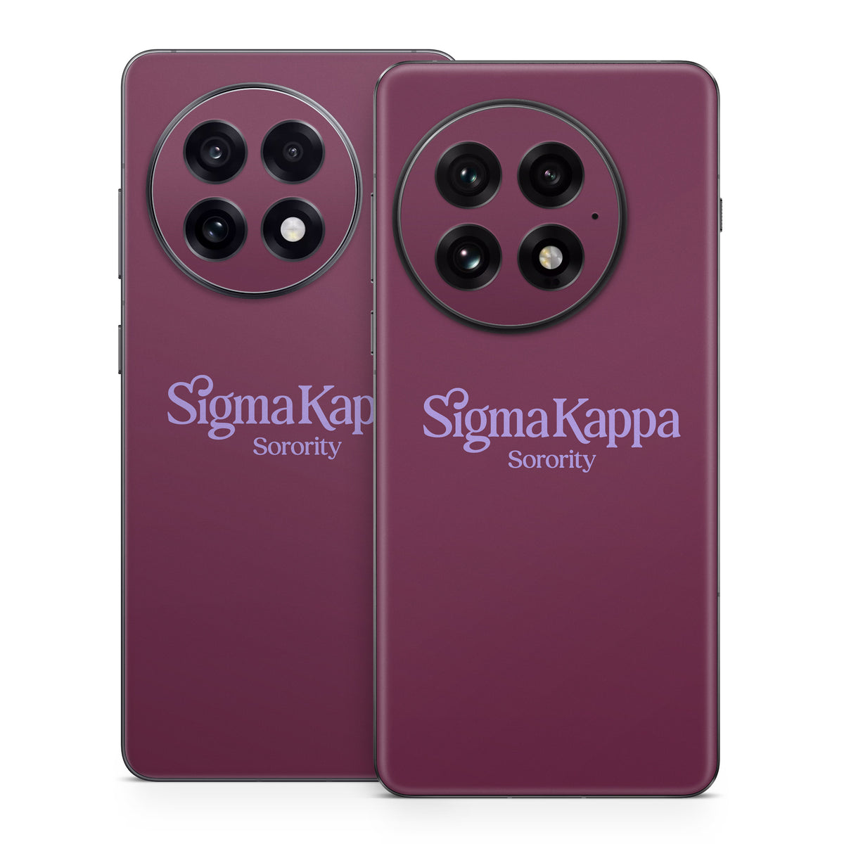 Sigma Kappa Sorority Logo Legacy Lavender on Mary Maroon - OnePlus 13 Skin
