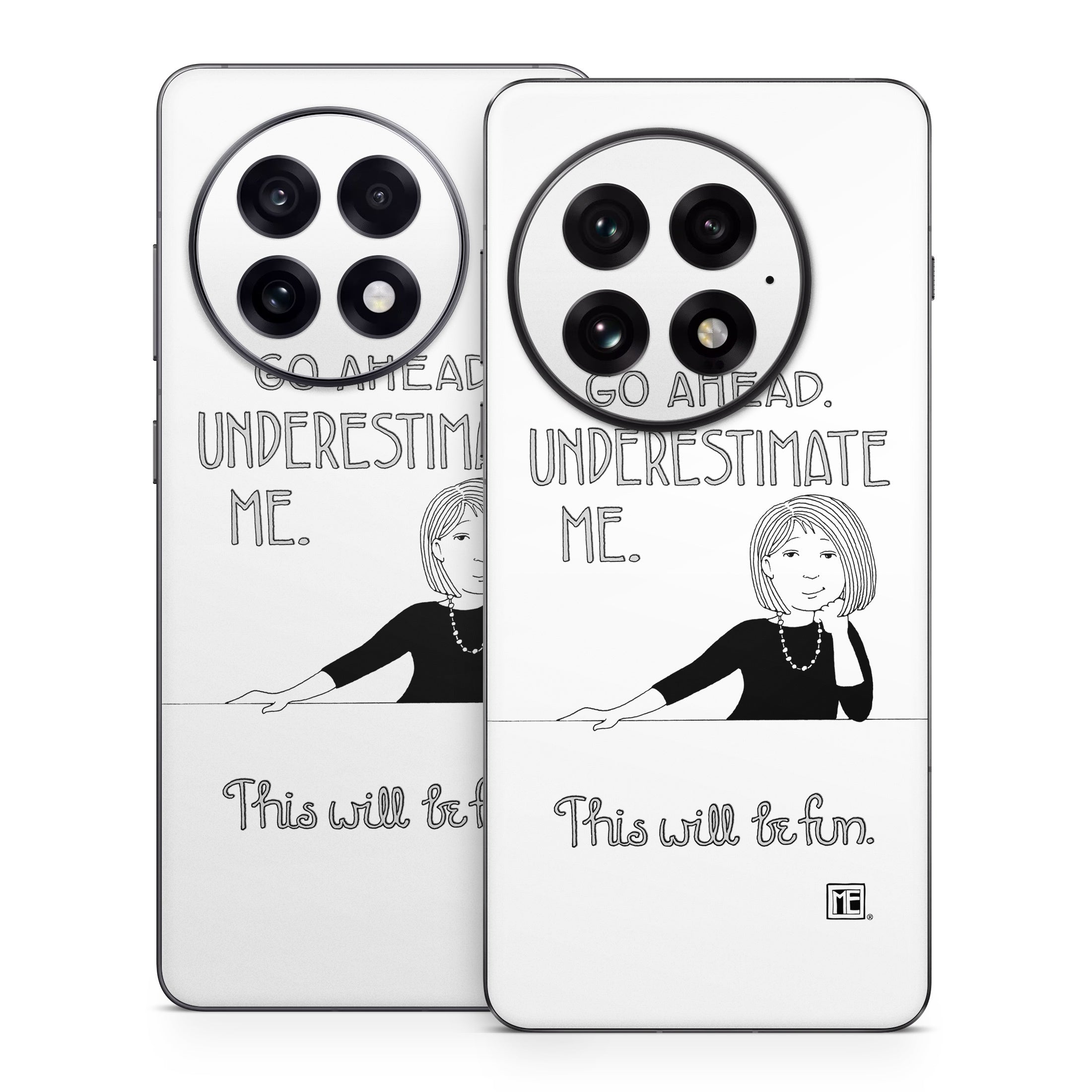 Underestimate Me - OnePlus 13 Skin