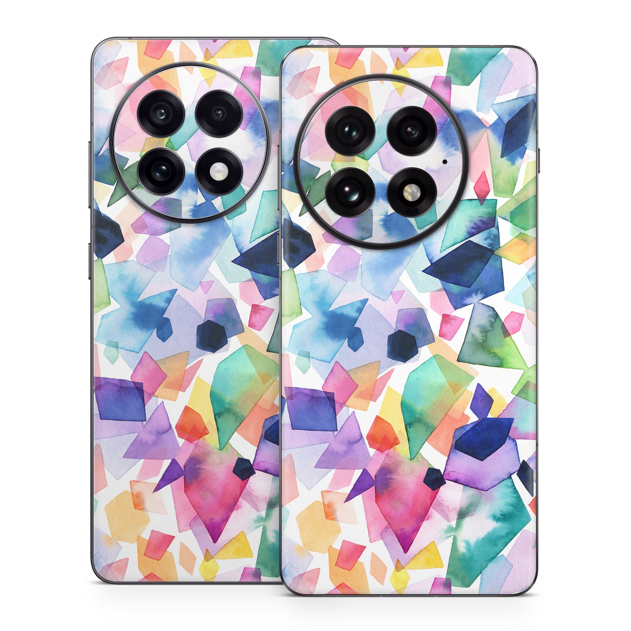 Watercolor Crystals and Gems - OnePlus 13 Skin