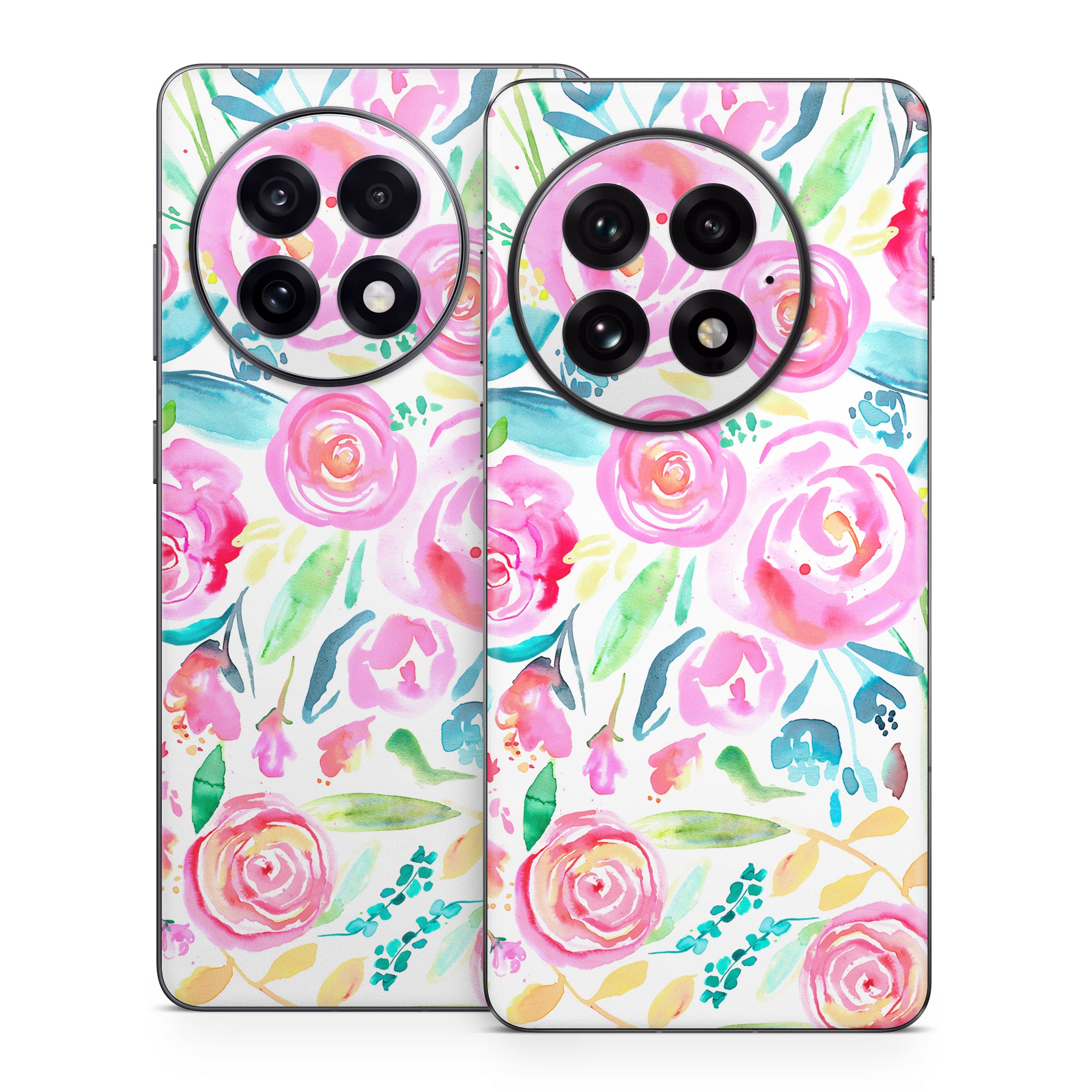 Watercolor Roses - OnePlus 13 Skin