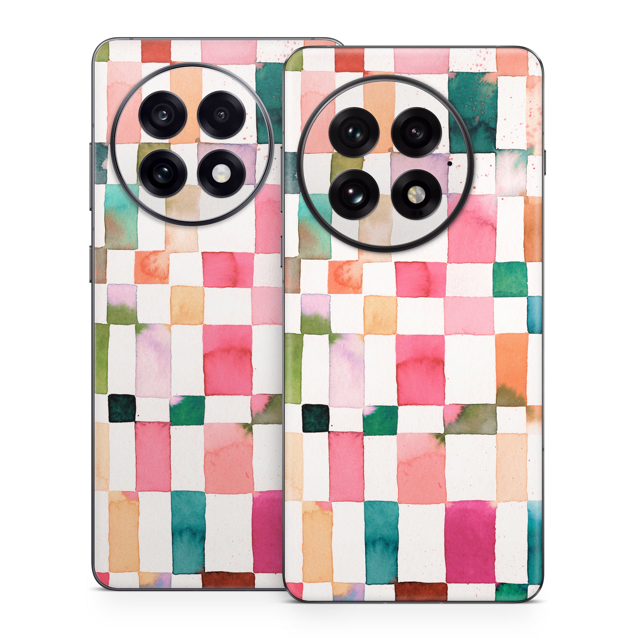 Watercolor Squares - OnePlus 13 Skin