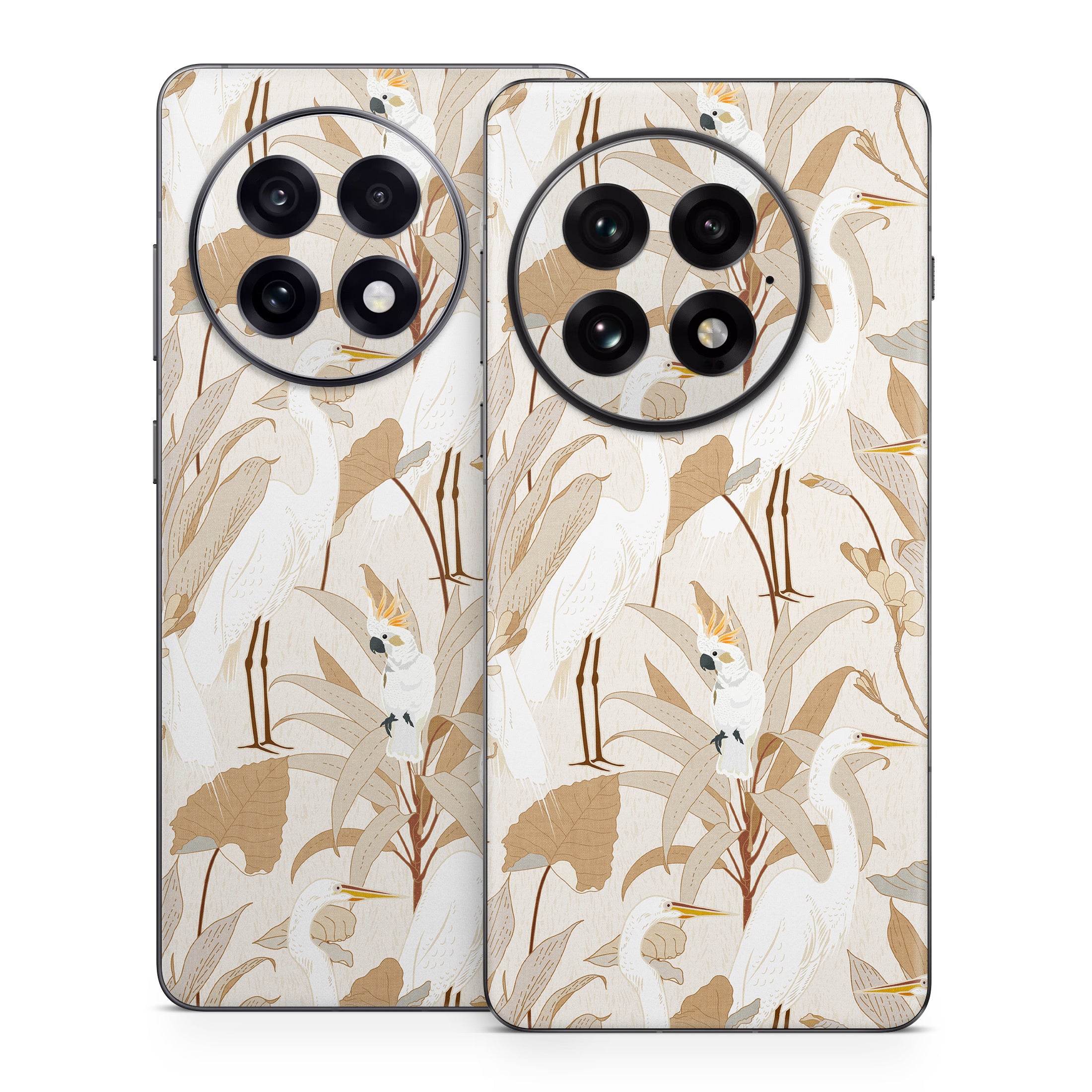 White Cranes Cockatoo - OnePlus 13 Skin