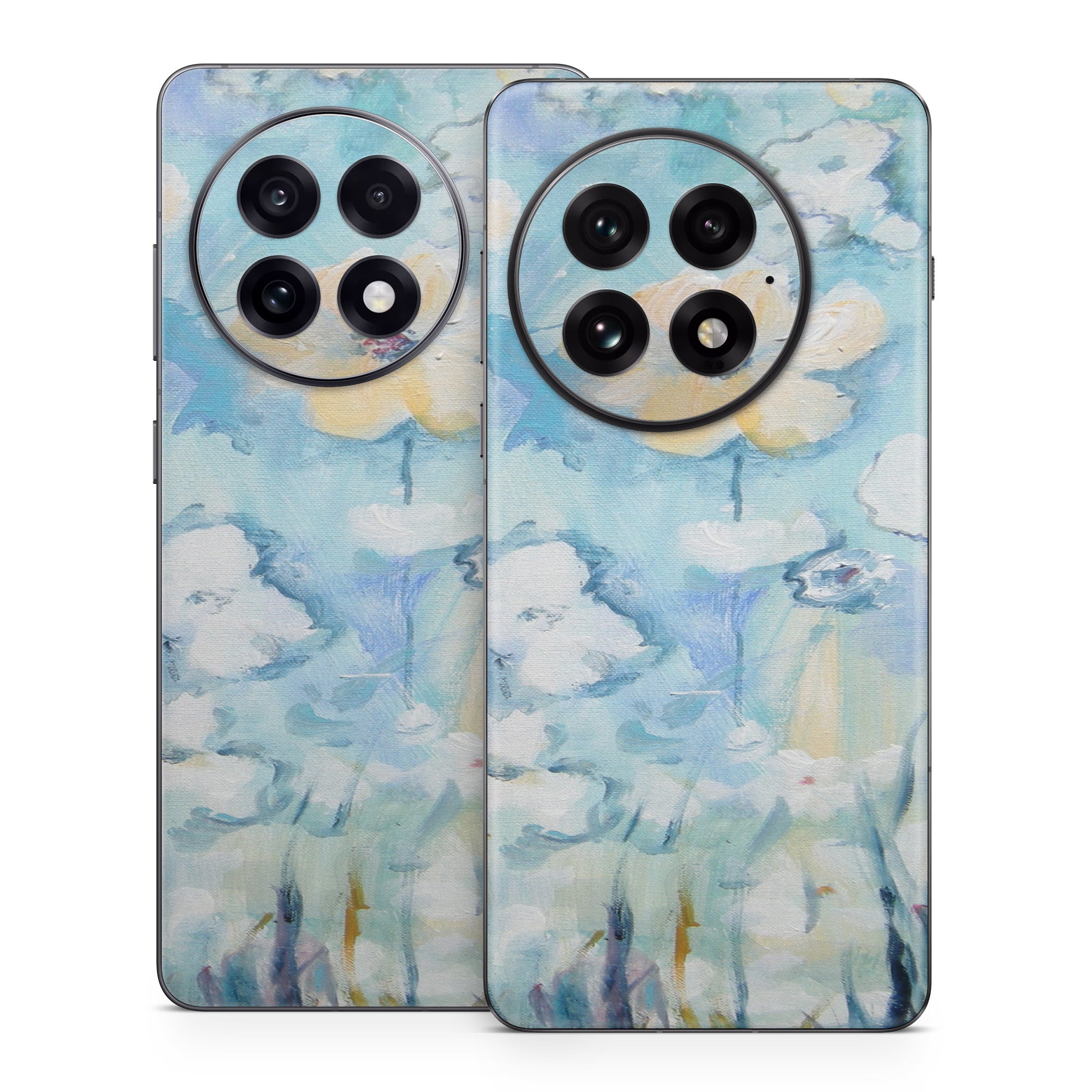 White & Blue - OnePlus 13 Skin