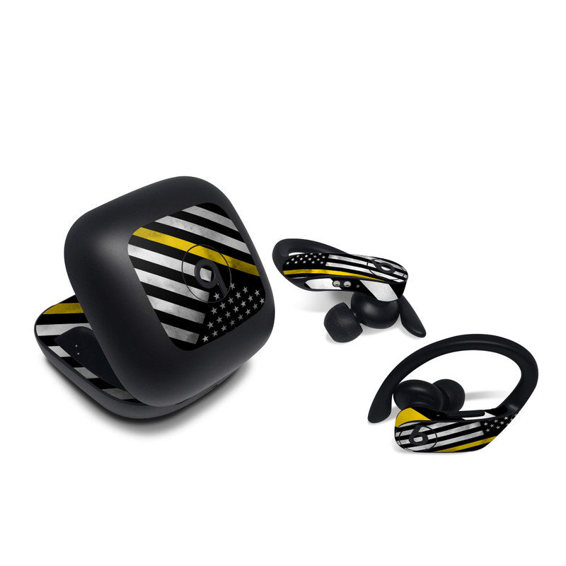 Thin Yellow Line Hero - Beats Powerbeats Pro (2019) Skin