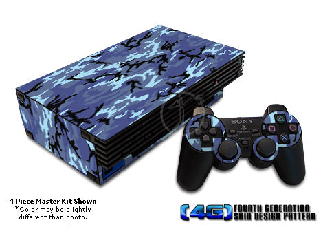 Sky Camo - Sony PS2 Skin