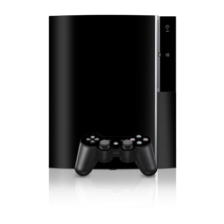 Solid State Black - Sony PS3 Skin