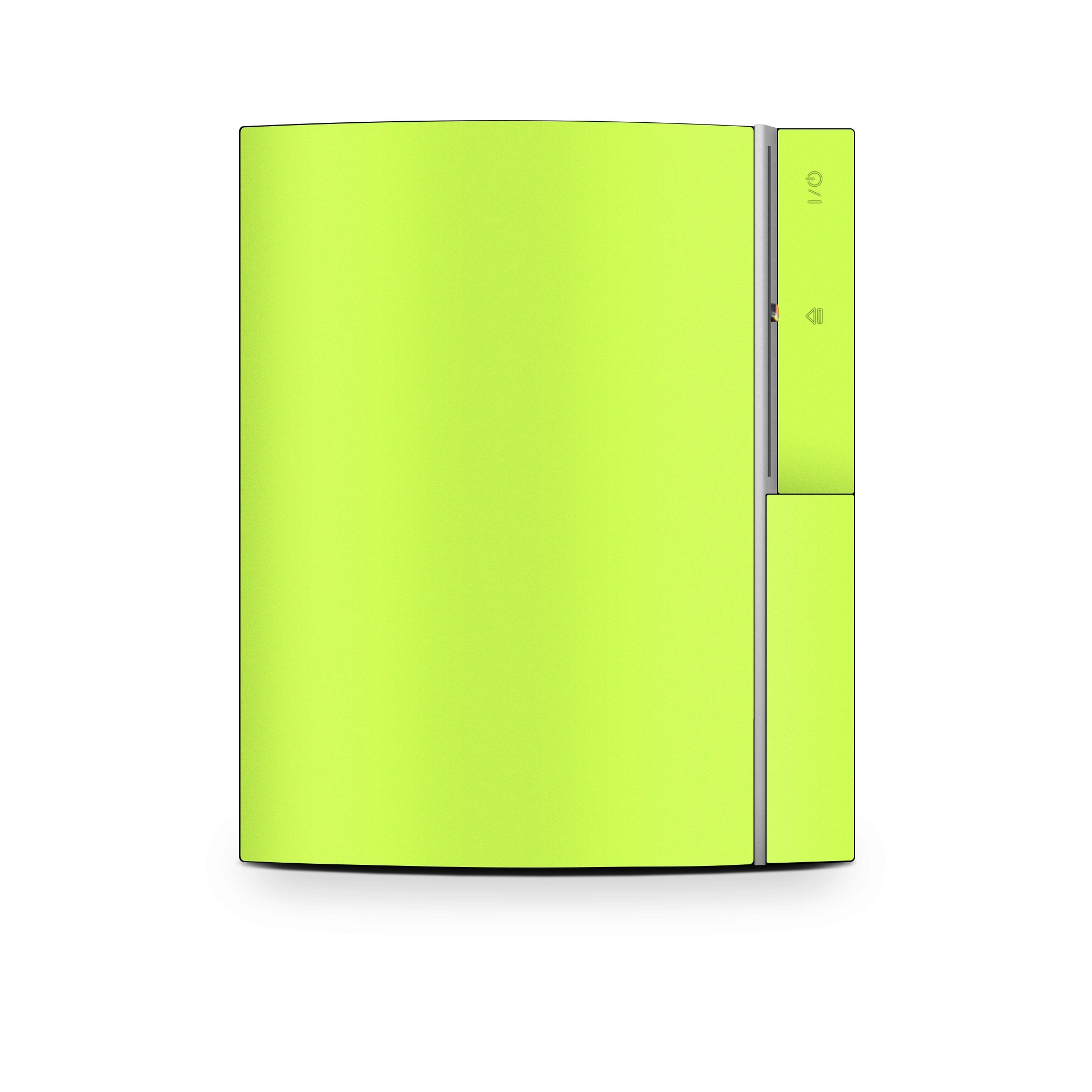 Solid State Lime - Sony PS3 Skin