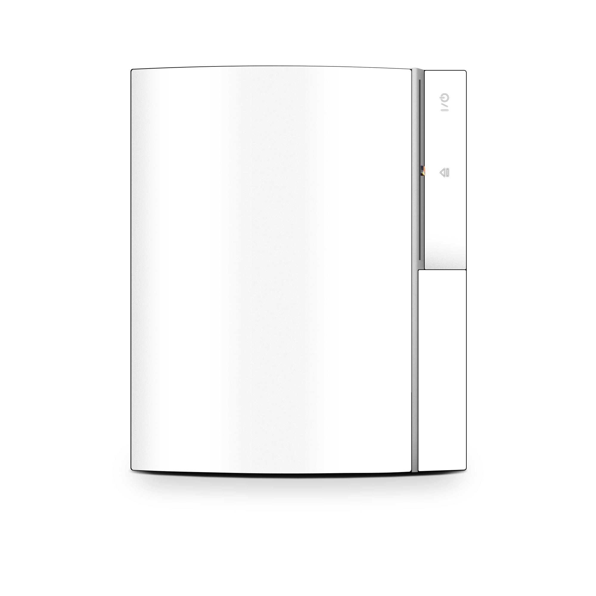 Solid State White - Sony PS3 Skin