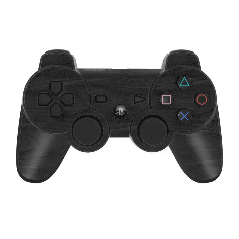 Black Woodgrain - Sony PS3 Controller Skin