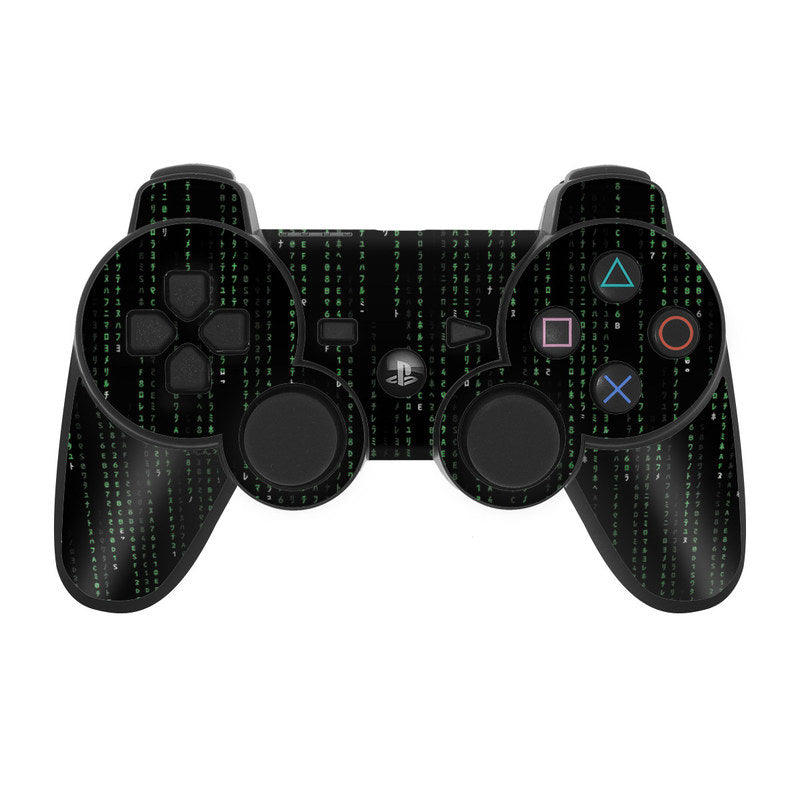 Matrix Style Code - Sony PS3 Controller Skin