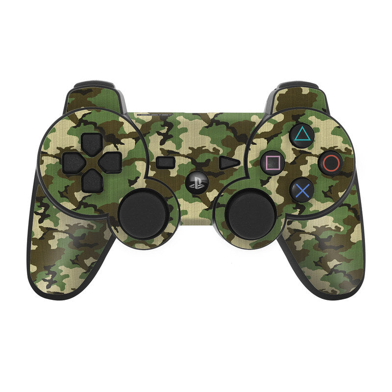 Woodland Camo - Sony PS3 Controller Skin