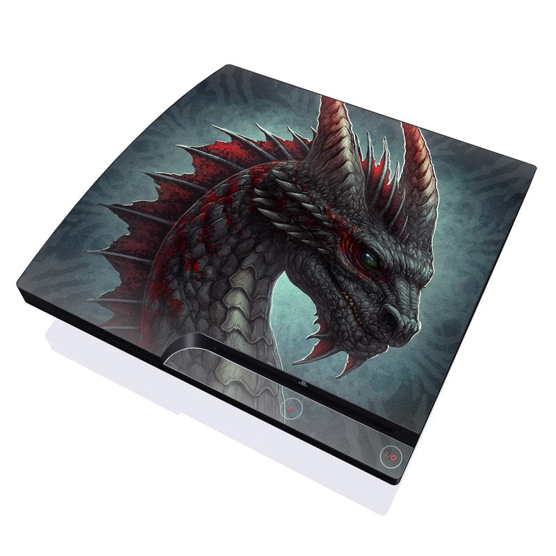 Black Dragon - Sony PS3 Slim Skin