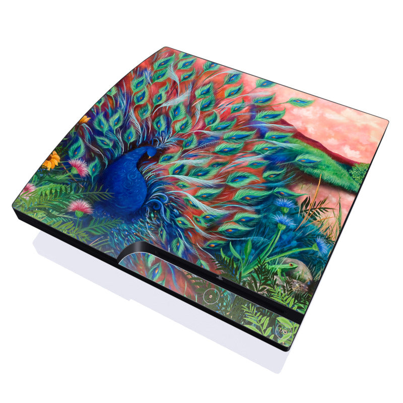 Coral Peacock - Sony PS3 Slim Skin