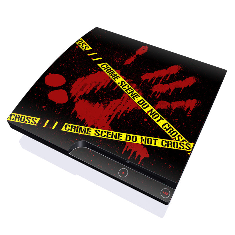 Crime Scene - Sony PS3 Slim Skin