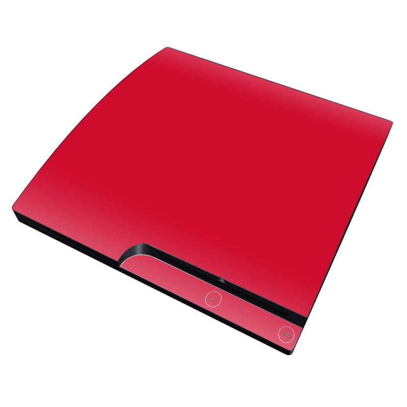 Solid State Red - Sony PS3 Slim Skin