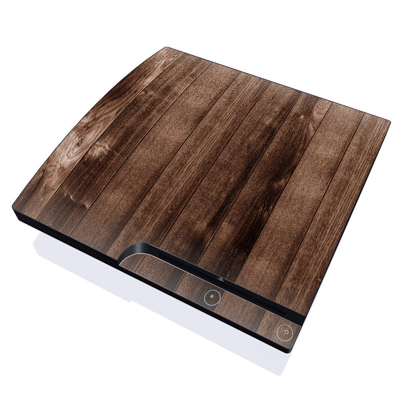 Stained Wood - Sony PS3 Slim Skin