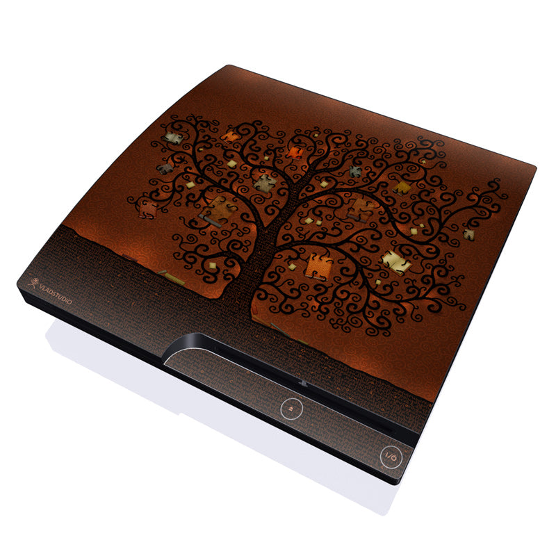 Tree Of Books - Sony PS3 Slim Skin