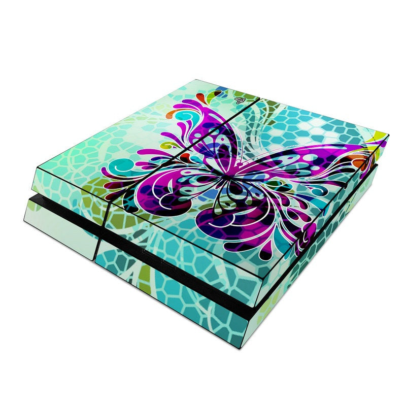 Butterfly Glass - Sony PS4 Skin