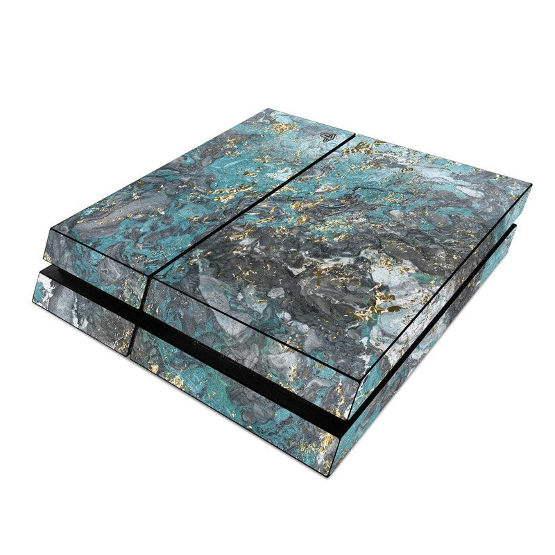 Gilded Glacier Marble - Sony PS4 Skin