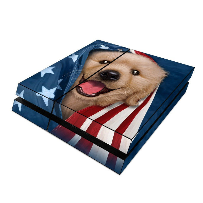 Patriotic Retriever - Sony PS4 Skin