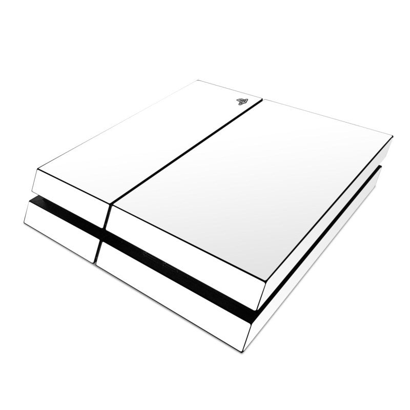 Solid State White - Sony PS4 Skin