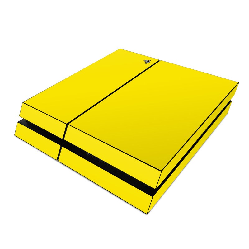 Solid State Yellow - Sony PS4 Skin