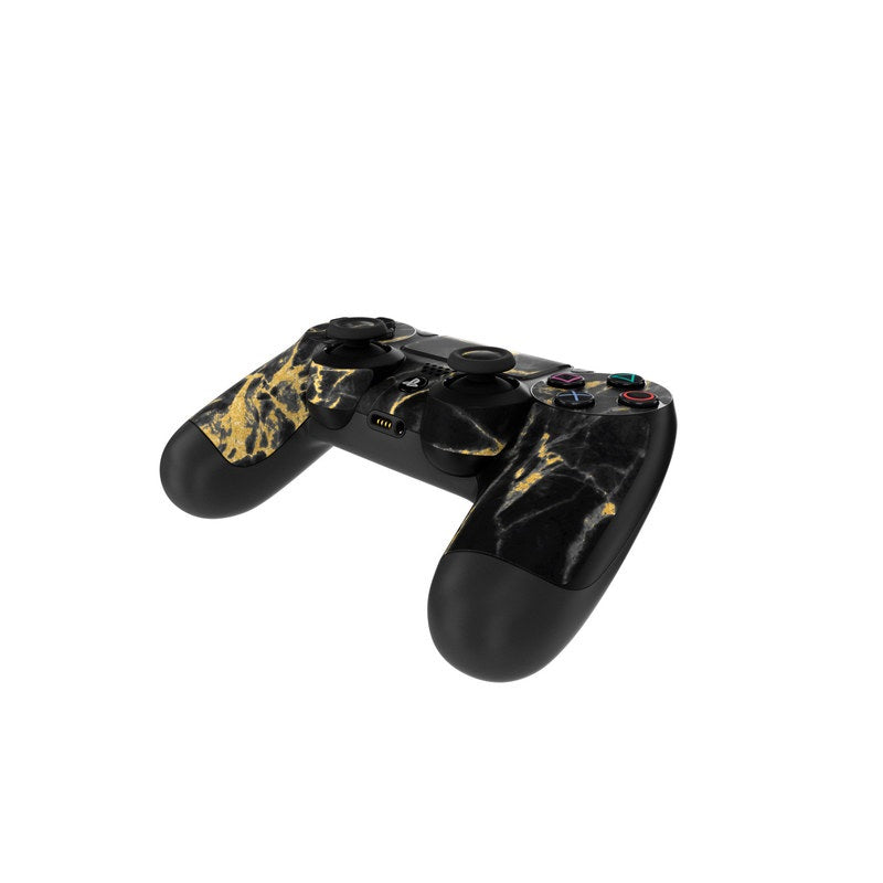 Black Gold Marble - Sony PS4 Controller Skin