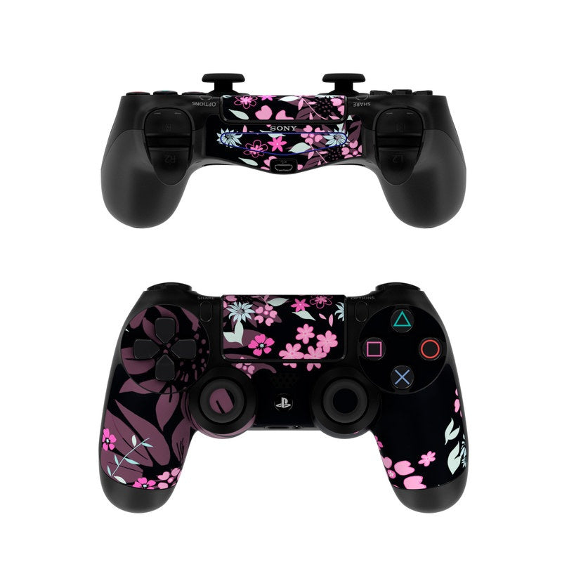 Dark Flowers - Sony PS4 Controller Skin