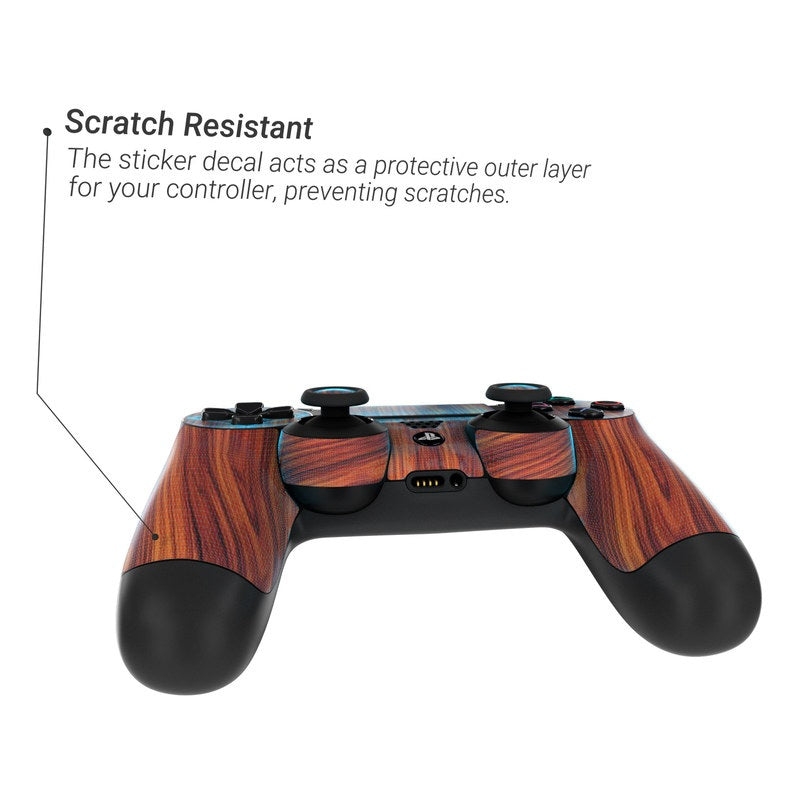 Dark Rosewood - Sony PS4 Controller Skin