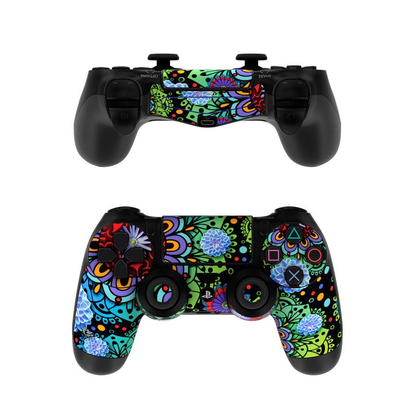 Funky Floratopia - Sony PS4 Controller Skin