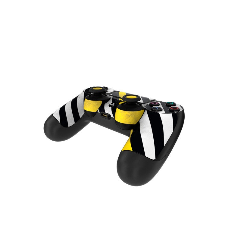Thin Yellow Line Hero - Sony PS4 Controller Skin