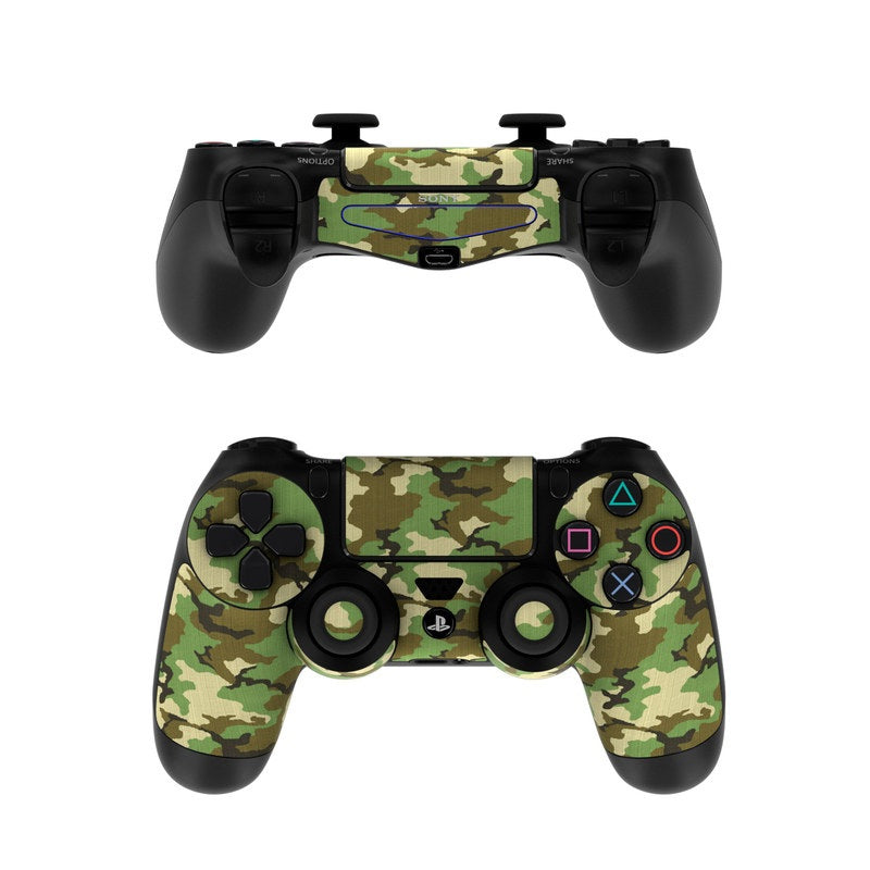 Woodland Camo - Sony PS4 Controller Skin