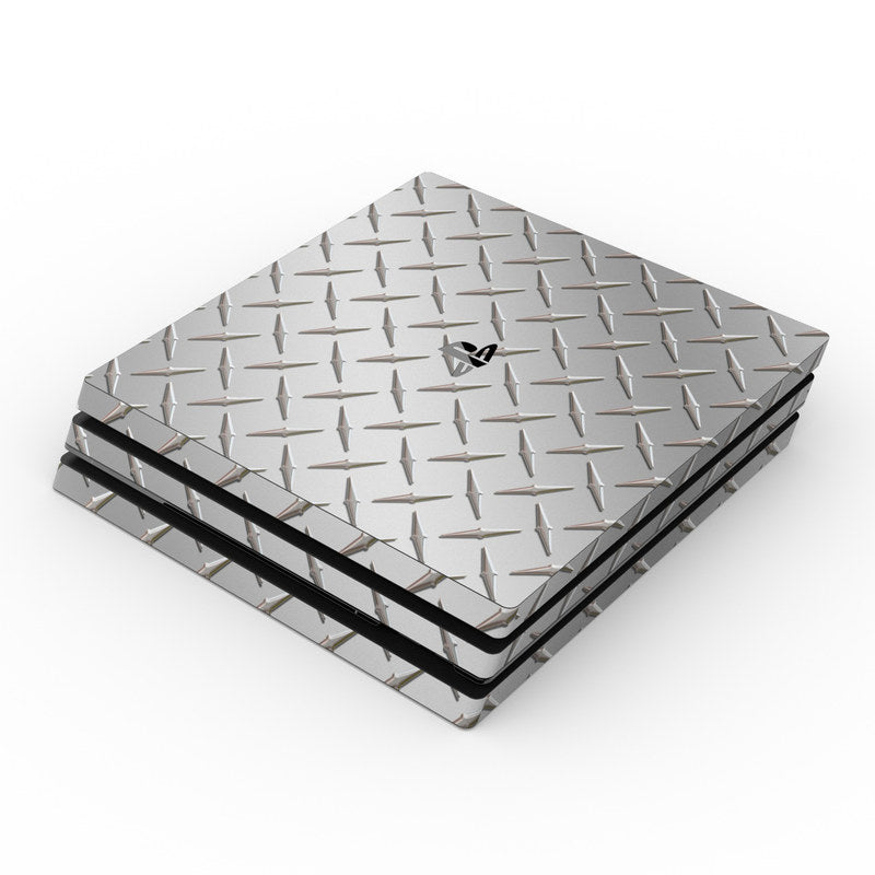 Diamond Plate - Sony PS4 Pro Skin