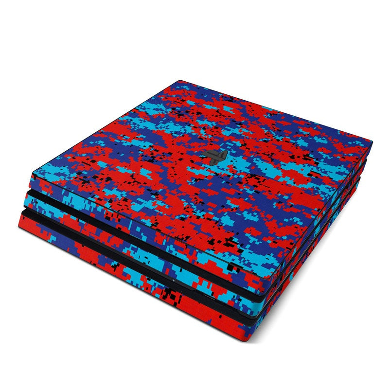 Digital Patriot Camo - Sony PS4 Pro Skin