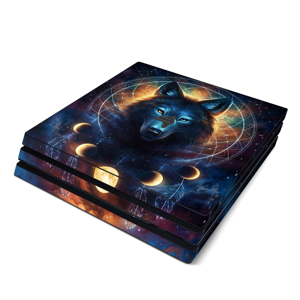 Dreamcatcher Wolf - Sony PS4 Pro Skin