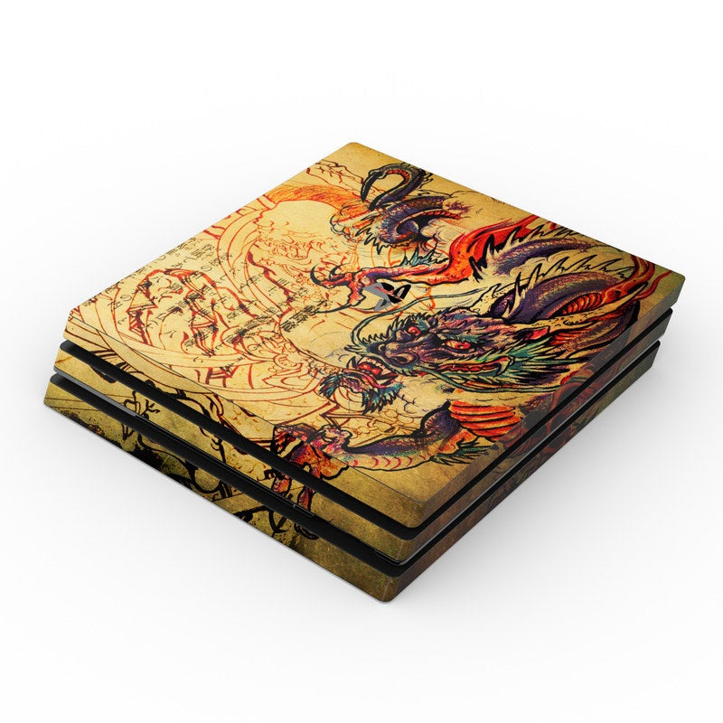 Dragon Legend - Sony PS4 Pro Skin