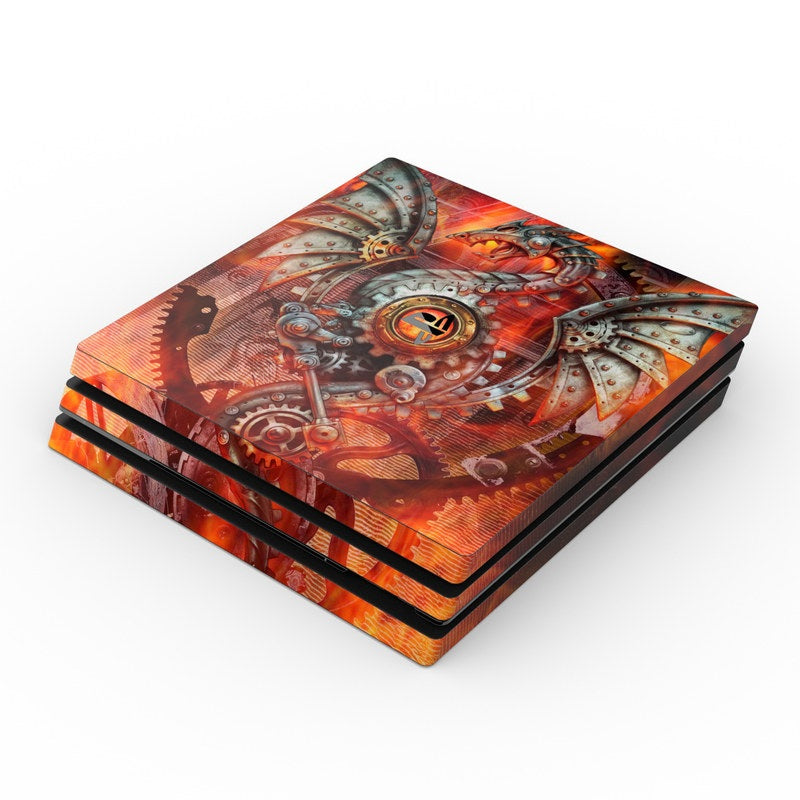 Furnace Dragon - Sony PS4 Pro Skin