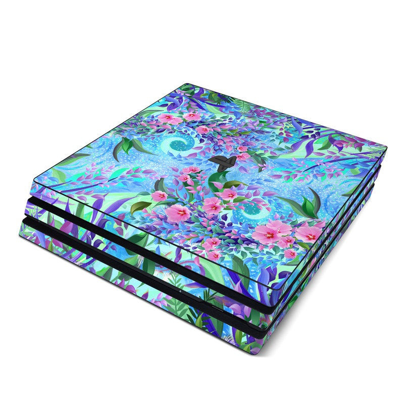 Lavender Flowers - Sony PS4 Pro Skin