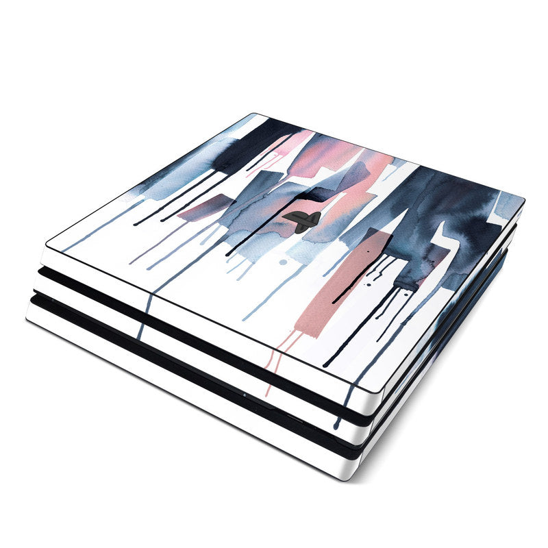 Watery Stripes - Sony PS4 Pro Skin